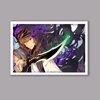 تابلو انیمه تک رو Solo leveling