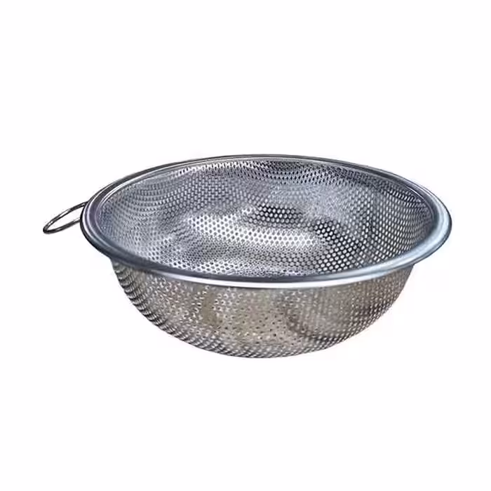 تفاله گیر استیل مدل پانچی سایز بزرگ اندازه 16 سانتی متری