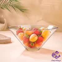 کاسه سرو شیشه ای لیمون