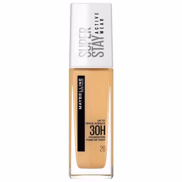 کرم پودر 30 ساعته میبلین MAYBELLINE مدل سوپر استی SUPER STAY حجم 30 میل اصل