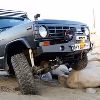 سپر جلو نیسان پاترول دلفان