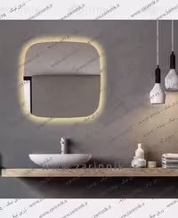 آینه دستشویی مدرن برند زرین نیک مدل AD029
