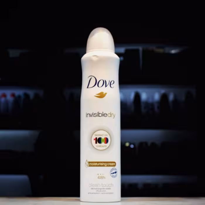 اسپری زنانه Dove داو مدل Invisbledry
