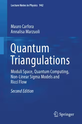 خرید و دانلود نسخه کامل کتاب Quantum Triangulations : Moduli Space, Quantum Computing, Non-Linear Sigma Models and Ricci Flow