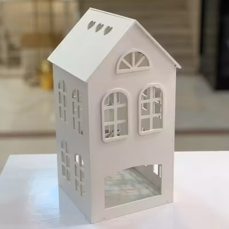 جاشمعی کلبه  30 سانتی کلبه شمعدان وارمر  ارسال رایگان 