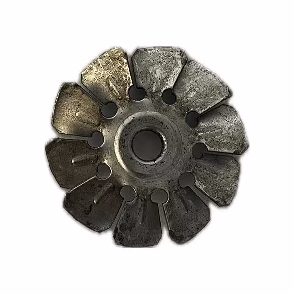 پروانه 10 پر آهنی قطر 39 و سوراخ 6 میلیمتر