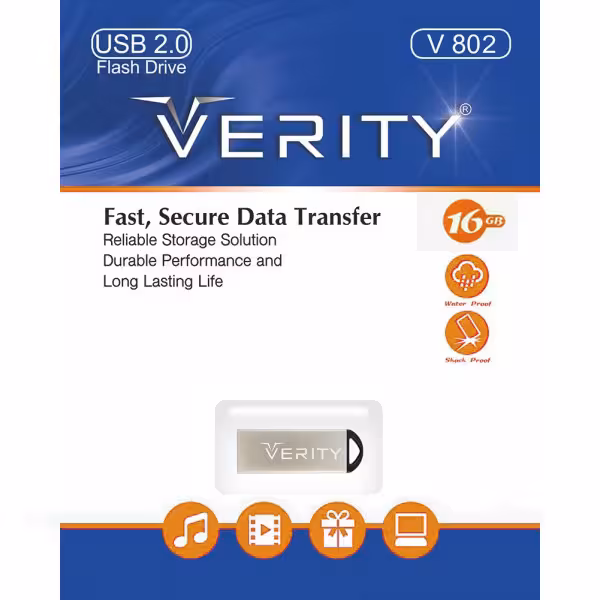 فلش 16 گیگ وریتی Verity V802