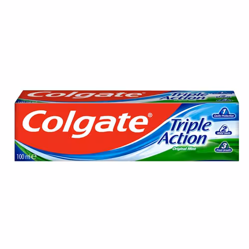 خمیر دندان کلگیت 3 کاره Triple Action حجم 100ml