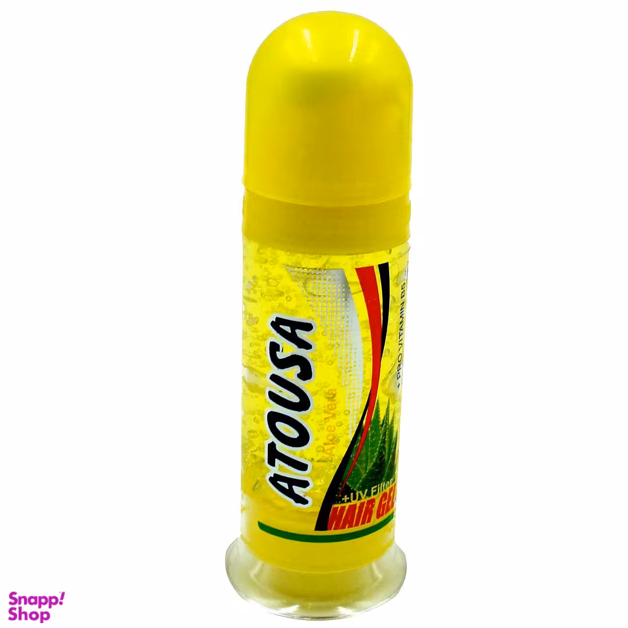 ژل مو آتوسا (Atousa) مدل Aloe vera رنگ زرد حجم 100 میلی لیتر
