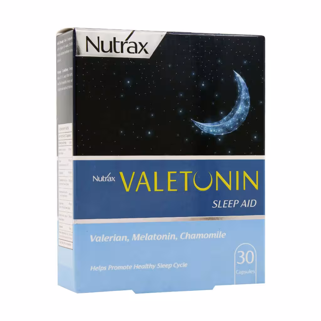 کپسول والتونین نوتراکس 30عدد | Nutrax Valetunin