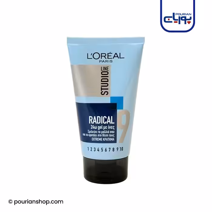 ژل مو استودیو لاین Radical 9 لورال