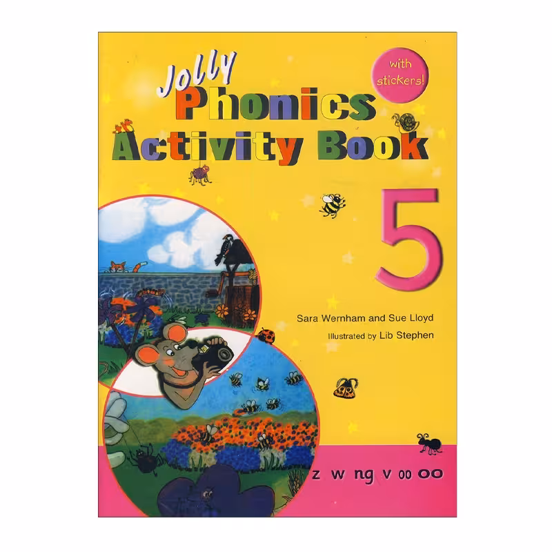 Jolly Phonics Activity Book 5