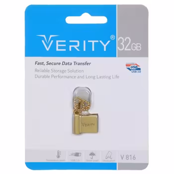 فلش مموری وریتی مدل V816 USB3.0 ظرفیت 32 گیگابایت