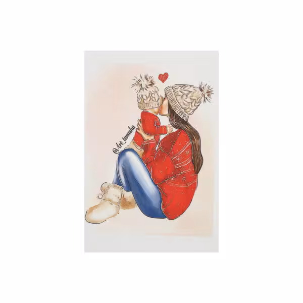 چاپ خوراکی مادر و کودک