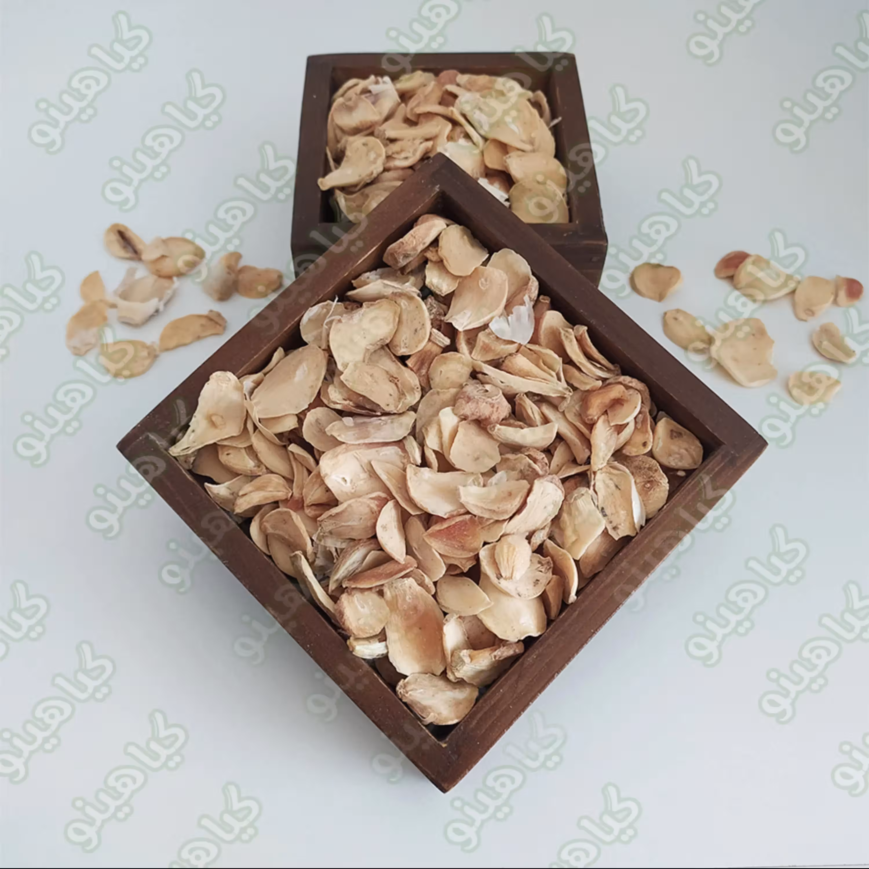 سیر پرک خشک 1000گرمی گیاهینو چاشنی ادویه