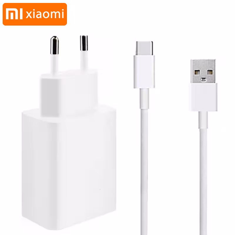 شارژر اصلی فست شارژ همراه با کابل تایپ سی شیائومی Xiaomi MDY-11-EP Adapter Charger توان 22.5 وات