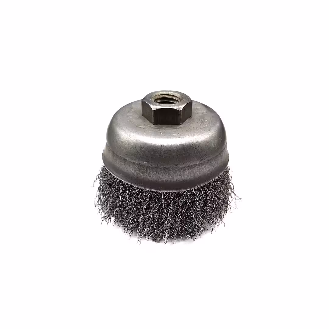 فرچه سیمی کاسهای قطر 7/5 سانتیمتر کربلایی