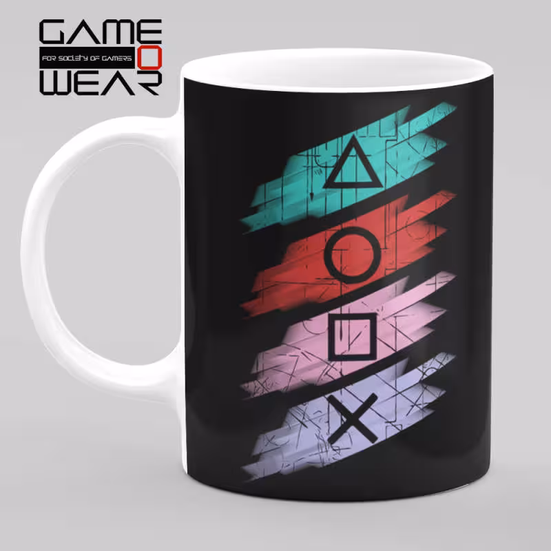 ماگ طرح بازی پلی استیشن -PLAYSTATION