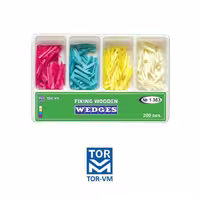 وج چوبی آناتومیک 4 رنگ 200 عددی برند TorVM Wooden Wedges