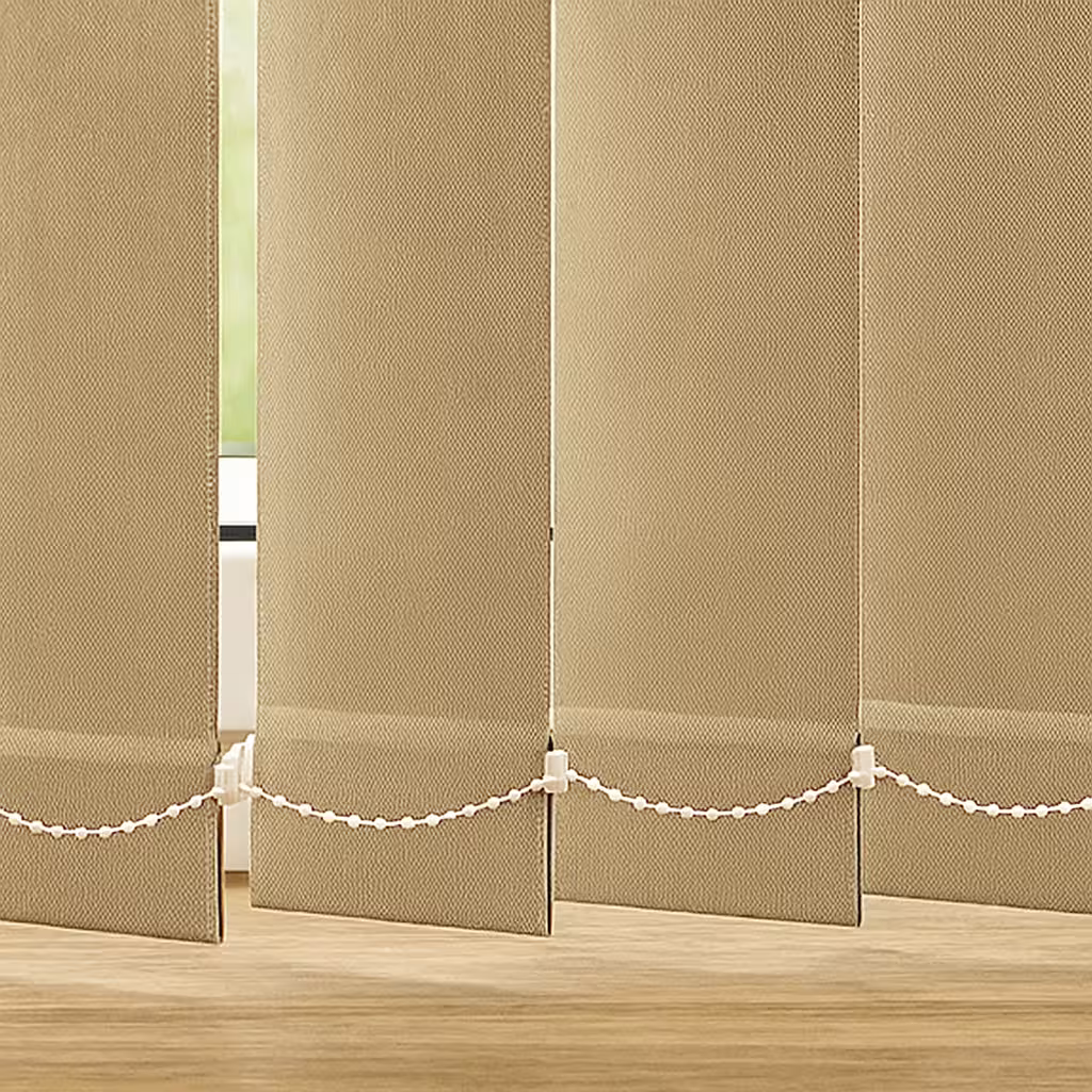 پرده لوردراپه کرمی روشن-LD77