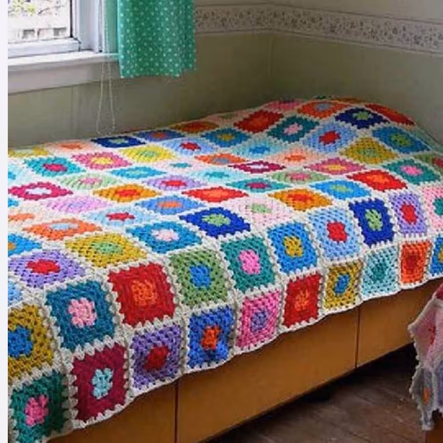 رو تختی دست بافت در هر سایز و رنگ با سلیقه شما