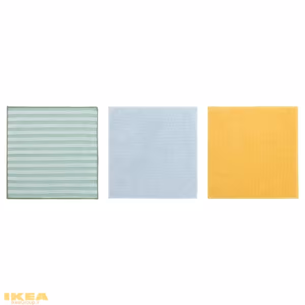 ست 3تایی دستمال نظافت میکروفیبر مدل PEPPRIG | برند ایکیا | ارسال 15 الی 20 روز کاری