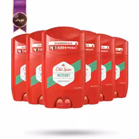6 عدد دئودورانت استیکی مردانه اولد اسپایس Old Spice مدل ری‌ استارت Restart حجم 50 میلی‌لیتر (اورجینال)