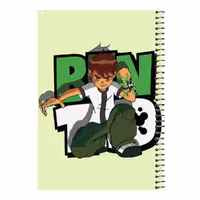 دفتر مشق 80 برگ اس جی مدل بن تن کد 6