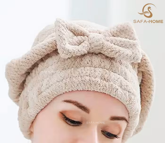 کلاه حمام حوله ای پرنسس