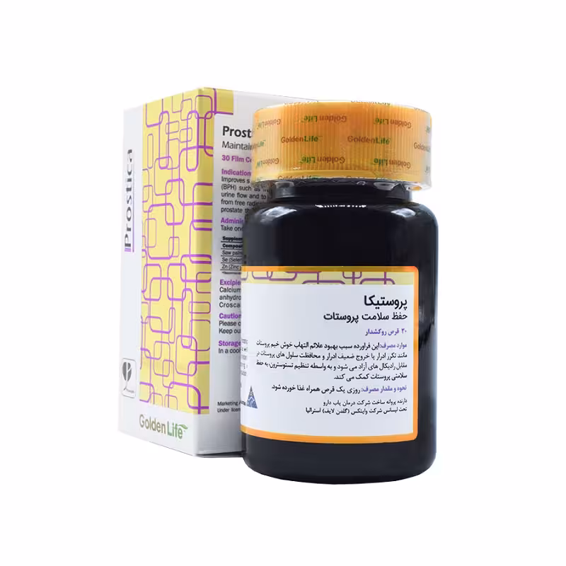 قرص پروستیکا گلدن لایف 30 عددی | Golden Life Prostica