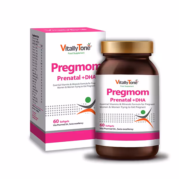 سافت ژل پرگمام ویتالی تون-60عددی