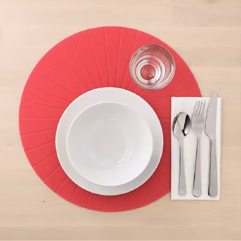 زیر بشقابی ایکیا مدل Panna - 00351149   قرمز