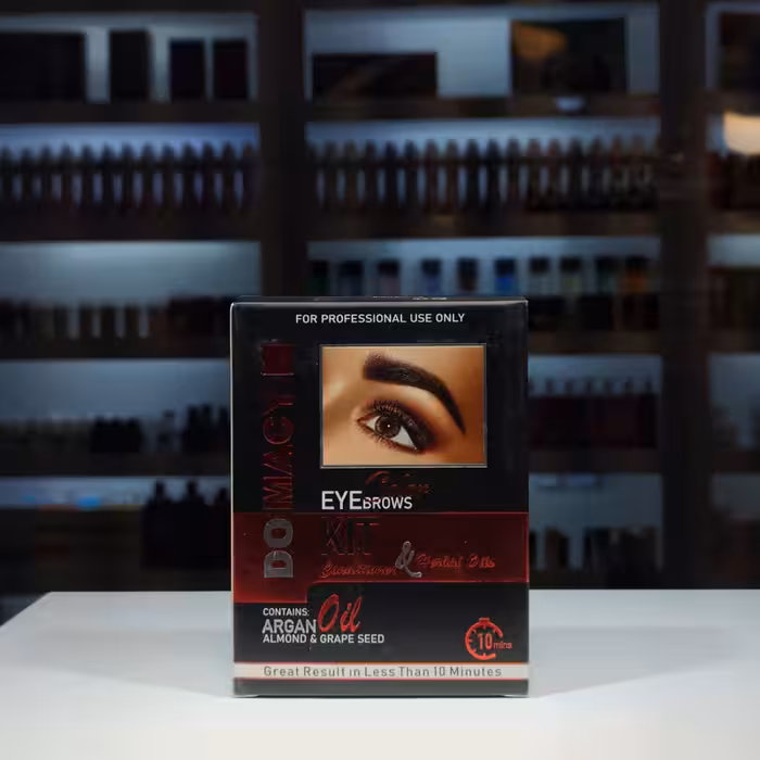 کیت رنگ ابرو Domacy دوماسی مدل شکلات تلخ -5