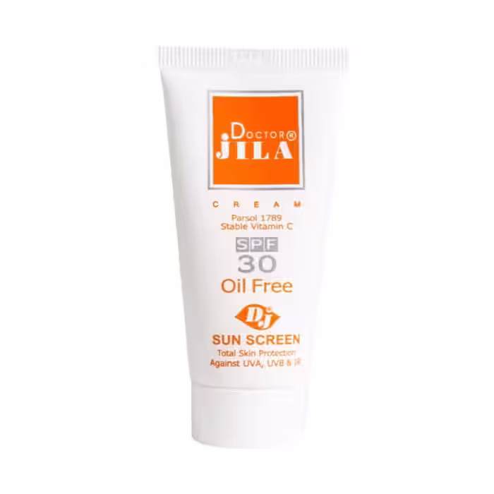 کرم ضد آفتاب SPF30 دکتر ژیلا 65 گرم