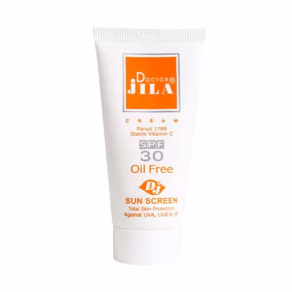 کرم ضد آفتاب SPF30 دکتر ژیلا 65 گرم