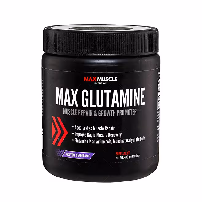 پودر مکس گلوتامین 400 گرمی مکس ماسل