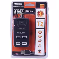 هاب 4 پورت USB2.0 مچر مدل MR-143