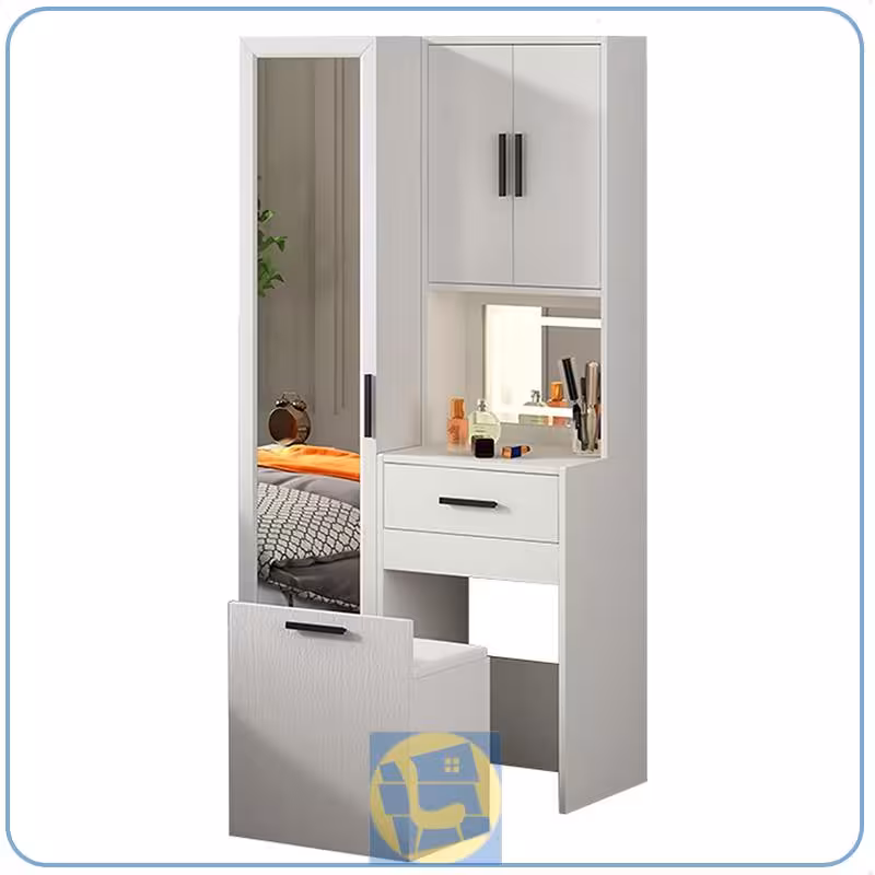 میز آرایش لامپ دار DJ738