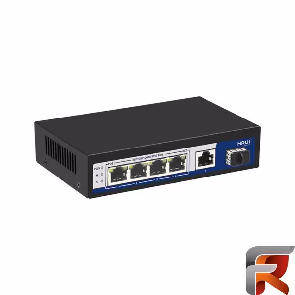 سوئیچ PoE گیگ اچ ار یو ای HRUI HR901-AFG-411S