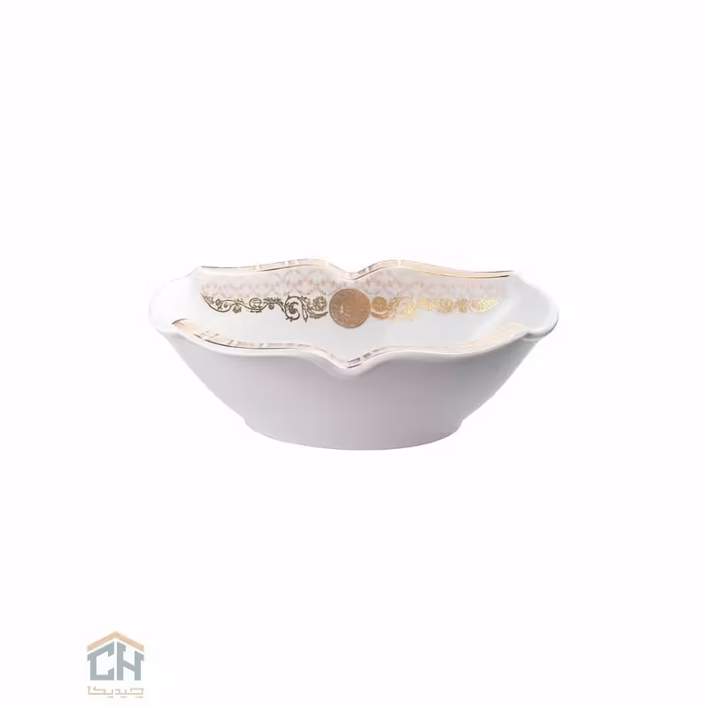 پیاله سرامیکی بیضی گلدکیش ست 6 تایی طرح Versace مدل GK623883