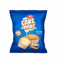 کیک میک با کرم خامه مزمز 50 گرمی