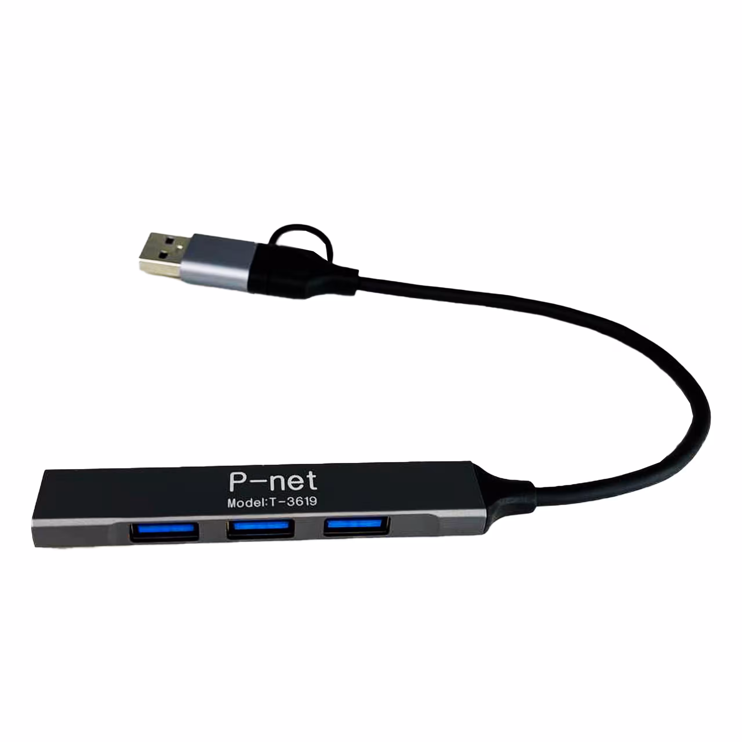 هاب یو اس بی P-NET 3619