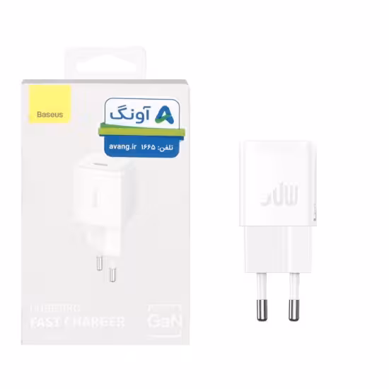 شارژر دیواری 30 وات تک پورت بیسوس مدل Cube Pro CCXFK30CE