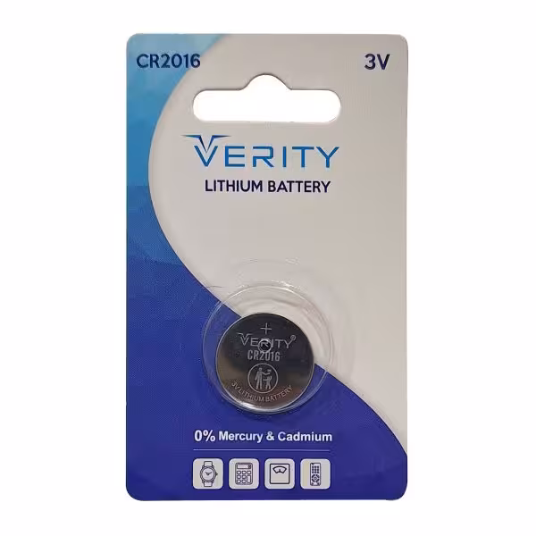باتری سکه ای وریتی مدل CR2016