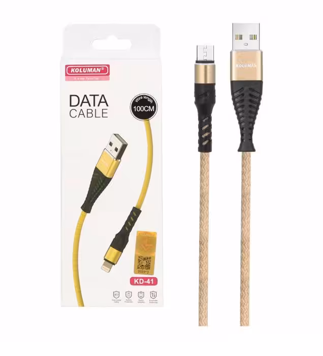کابل شارژ اندروید کلومن مدل KD-41
