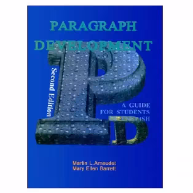Paragraph Development 2nd Edition کتاب