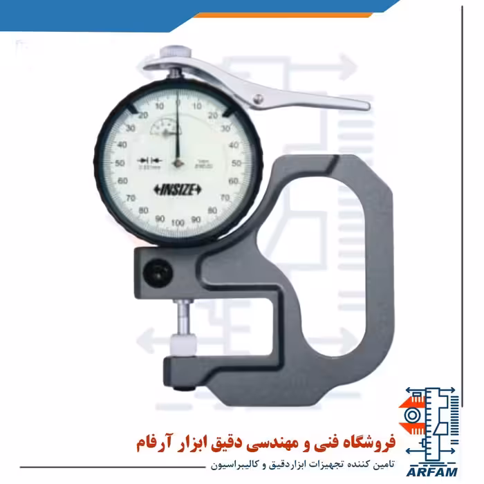ضخامت سنج ورق ساعتی اینسایز 1-0 میلی متر مدل 1-2364