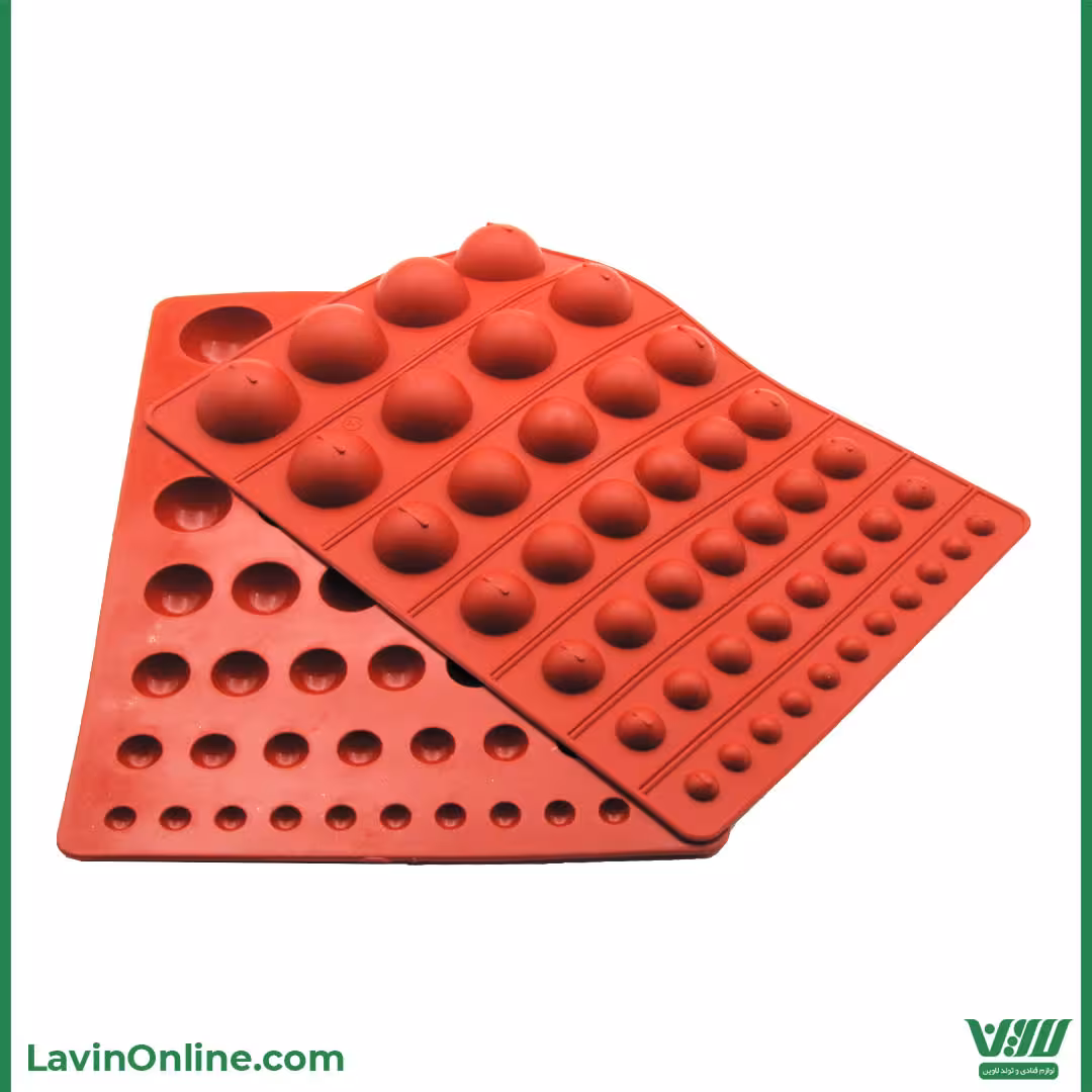 قالب سیلیکونی نیمکره میکس کوچک