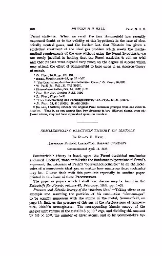 خرید و دانلود نسخه کامل کتاب Sommerfelds Electron-Theory of Metals