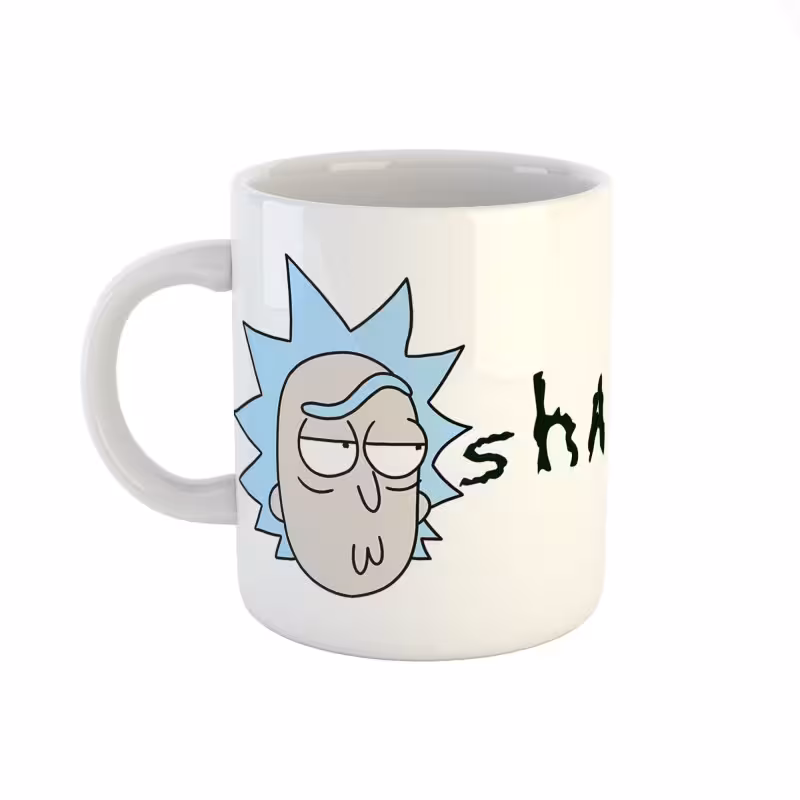خرید ماگ-لیوان  اسم شاهین  rick and morty کد 1016